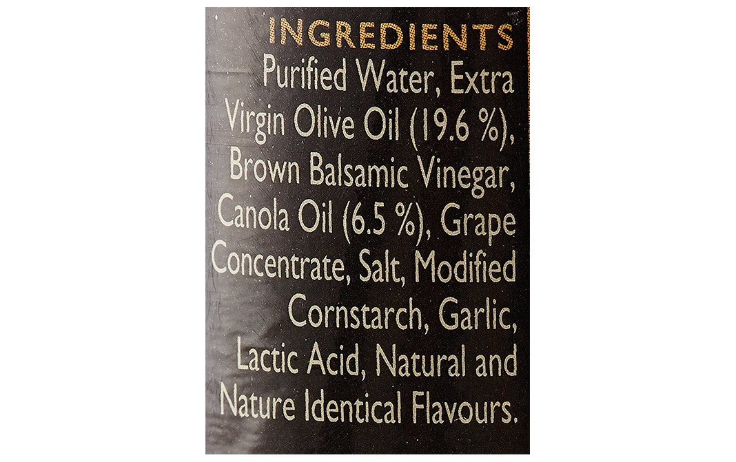 Ina Paarman's Balsamic Vinaigrette Salad Dressing   Glass Bottle  300 millilitre